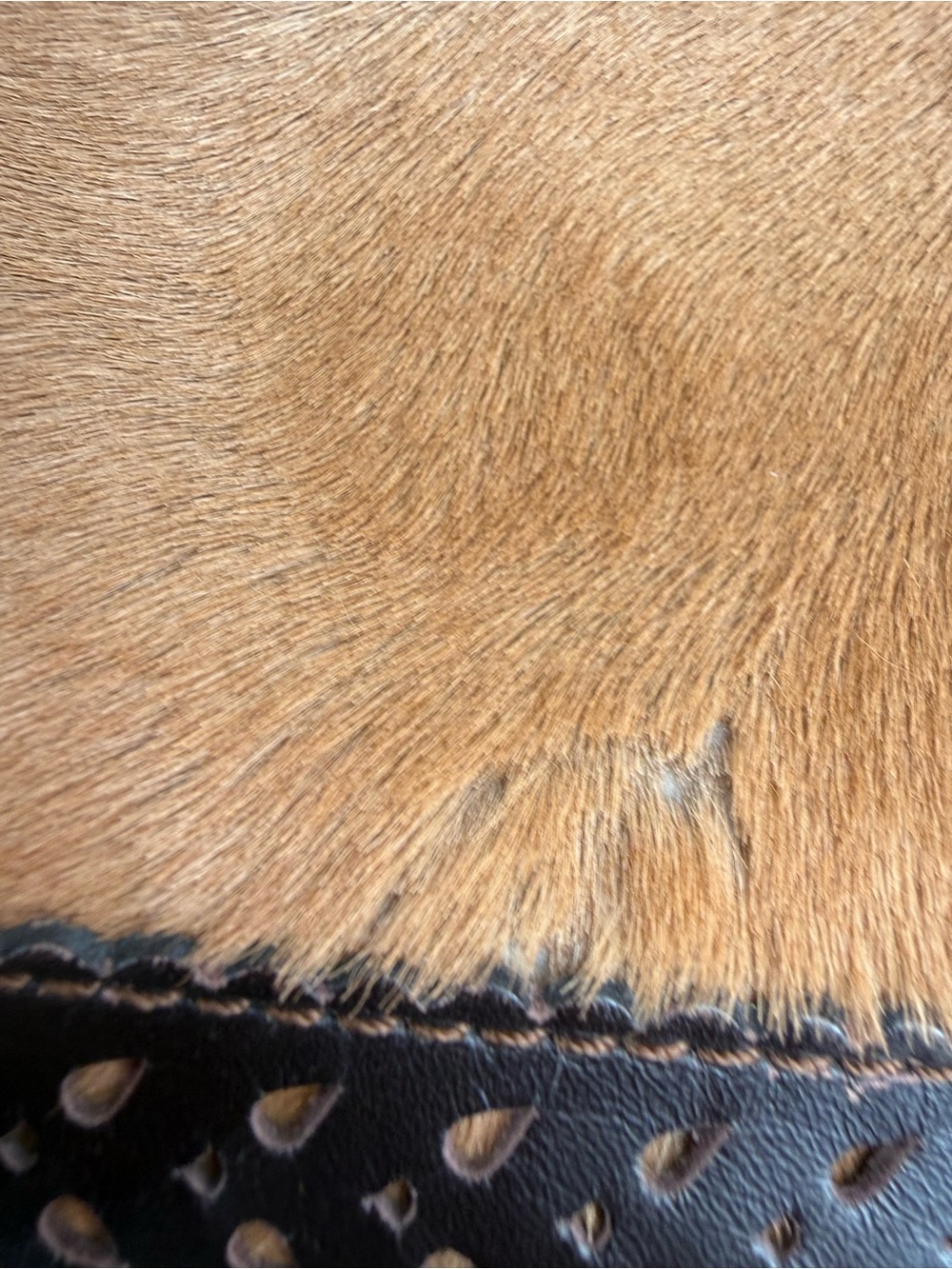 Vintage LOEWE Madrid 1846 Pony Calf Hair Tote Bag | Anagram Logo | Brown Leather - Picture 6 of 11